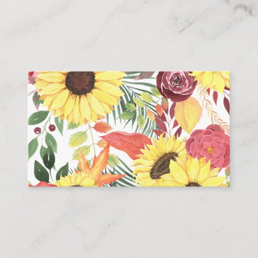 Carte De Visite Gown floral (Devant)
