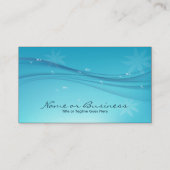 Carte De Visite grâce bleue (Dos)