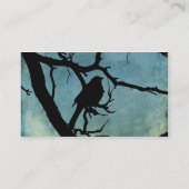 Carte De Visite Grackle Grunge (Dos)