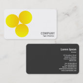Carte De Visite Gradient 3 Cercles v3 06 (Devant / Derrière)