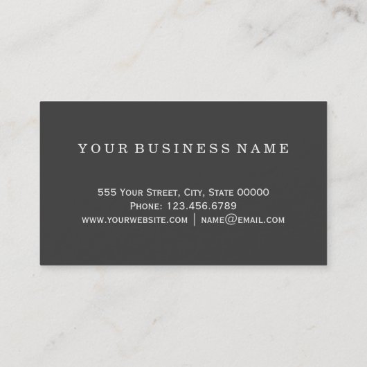 Carte De Visite Gradient chic moderne de triangles de Geo de (Dos)