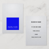 Carte De Visite Gradient moderne de carré élégant professionnel de (Devant / Derrière)