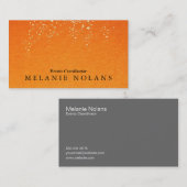 Carte De Visite Gradient textile (confetti) (Devant / Derrière)