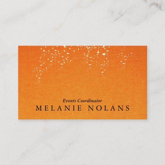 Carte De Visite Gradient textile (confetti) (Devant)