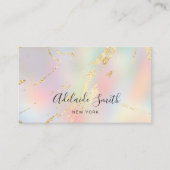 Carte De Visite gradients abstraits (Devant)