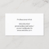 Carte De Visite Gradients créatifs colorés (Dos)