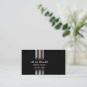 Carte De Visite Gradients sophistiqués (Debout devant)
