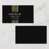 Carte De Visite Gradients sophistiqués (Devant / Derrière)