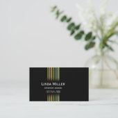 Carte De Visite Gradients sophistiqués (Debout devant)