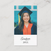 Carte De Visite Graduation "Pizza Fund" for college Enclosure card (Devant)
