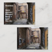 Carte De Visite Graffiti Artiste Mur Art (Devant / Derrière)