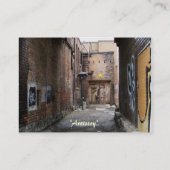 Carte De Visite Graffiti Artiste Mur Art (Dos)