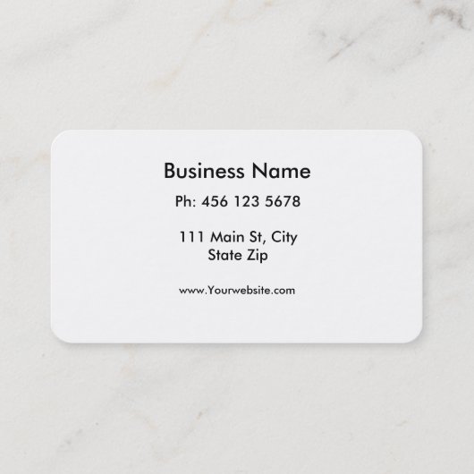 Carte De Visite Graffiti bleu moderne Cool Art Abstrait (Dos)