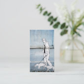 Carte De Visite graffiti de randonnée (Debout devant)