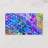 Carte De Visite Graffiti Sea Abstrait (Devant)