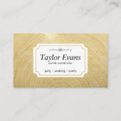 Carte De Visite Grain de bois (Devant)