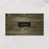 Carte De Visite Grain Gold Luxury (Devant)