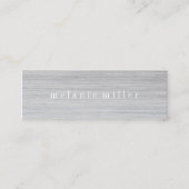 Carte de visite - grain gris (Devant)