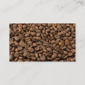 Carte De Visite Grains de café (Dos)