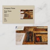 Carte De Visite Grand "A " (Devant / Derrière)