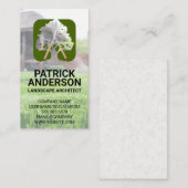 Carte De Visite Grand arbre | Clipper de couverture | Paysage (Devant / Derrière)