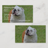 Carte De Visite Grand bouledogue (Devant / Derrière)