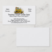 Carte De Visite Grand bouteur de bouteur (Devant / Derrière)