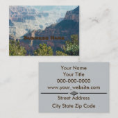 Carte De Visite Grand Canyon (Devant / Derrière)