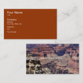 Carte De Visite Grand Canyon, Arizona (Devant / Derrière)