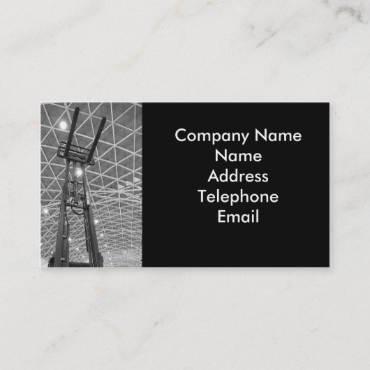 Carte De Visite Grand chariot élévateur (Devant)