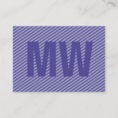Carte De Visite grand, clair, une déclaration (Dos)