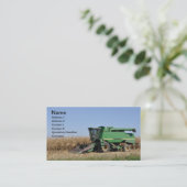 Carte De Visite grand matériel agricole (Debout devant)
