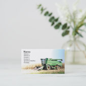 Carte De Visite grand matériel agricole (Debout devant)