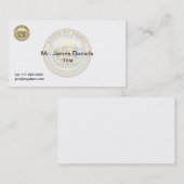 Carte De Visite Grand phoque d'Hawaï (Devant / Derrière)