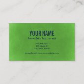 Carte De Visite Grand Piano Blues (Dos)