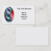 Carte De Visite Grand pneu de tracteur (Devant / Derrière)