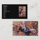 Carte De Visite Grand pour vous voir ! (Devant / Derrière)