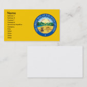 Carte De Visite Grand sceau de l'état de l'Ohio (Devant / Derrière)