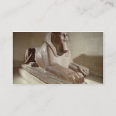 Carte De Visite Grand sphinx, de Tanis (granit) (Dos)