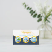 Carte De Visite Grand Tour | Voyage Agent Train Bus Botte (Debout devant)