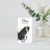 Carte De Visite Grande beauté papillon beauté (Debout devant)