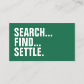 Carte De Visite Grande couverture géante des textes de citation (Devant)