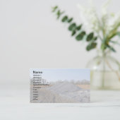 Carte De Visite grande pile de gravier ou de roches (Debout devant)