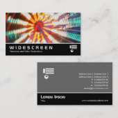 Carte De Visite Grande roue de l'écran géant 119 (Devant / Derrière)