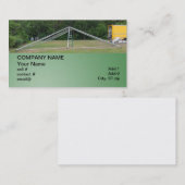 Carte De Visite grande tente de location de partie (Devant / Derrière)