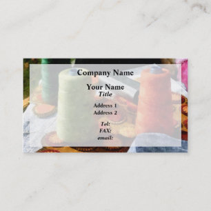 Carte De Visite Grandes bobines de fil
