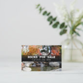 Carte De Visite Grandes Roches Paysagères À Vendre Entreprise (Debout devant)