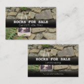 Carte De Visite Grandes Roches Paysagères À Vendre Entreprise (Devant / Derrière)