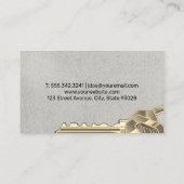 Carte De Visite Grandes touches (Dos)