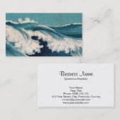 Carte De Visite Grandes vagues - Uehara Konen (Devant / Derrière)